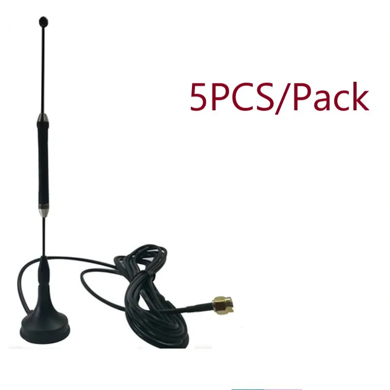 5 Stück 3G 4G LTE Saugnapf-Antenne 10 dBi SMA Stecker Antenne 698-960/1700-2700 MHz Magnetfuß 3 Meter Kabel für Router-Signalverstärker – Detail 4