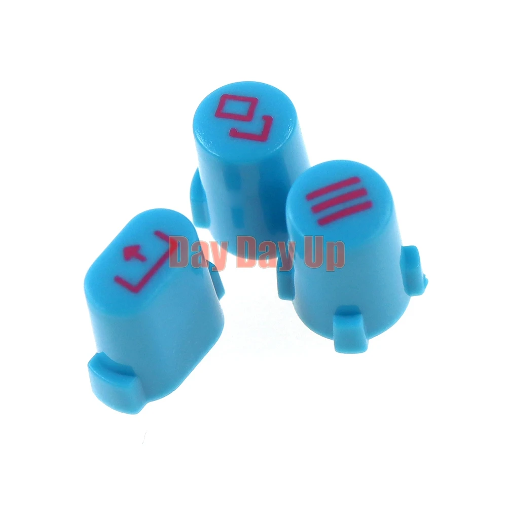 100 مجموعات استبدال مقبض اللعبة تحكم مشاركة اختيار القائمة الرئيسية بدء العودة إلى الخلف شعار مفتاح زر ل Xbox Series S X