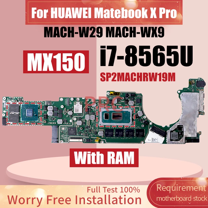 

Материнская плата SP2MACHRW19M для HUAWEI Matebook X Pro