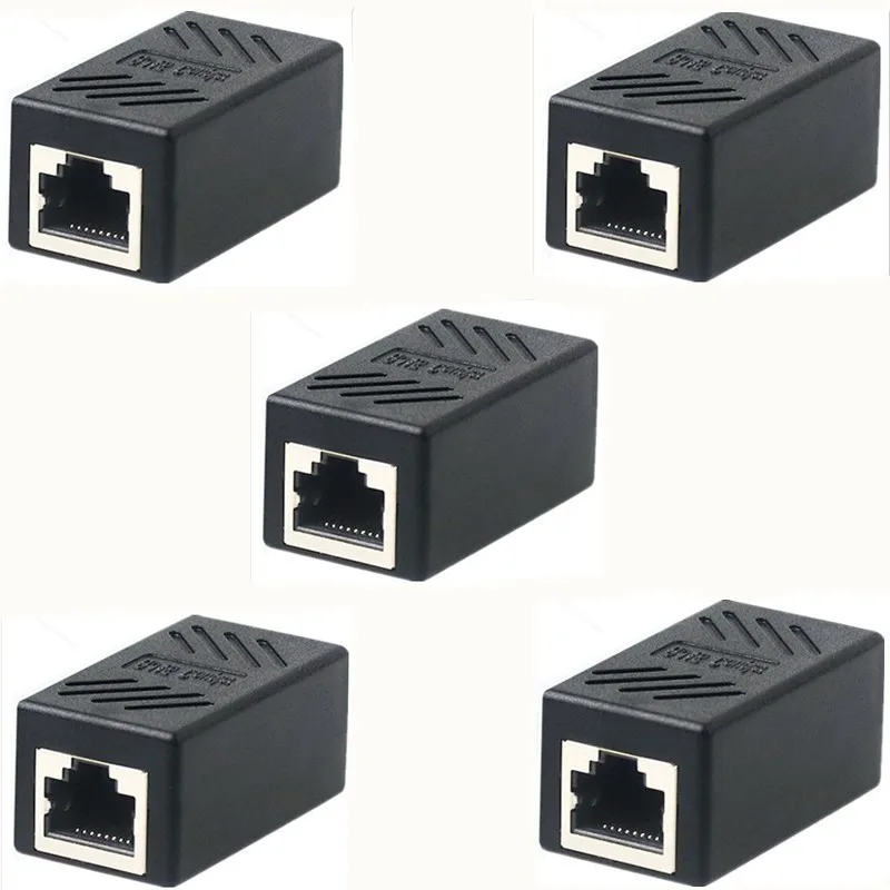 이더넷 케이블 익스텐더, RJ45 cat 5 cat 6 cat6a 커플러, 익스텐더 커넥터-이더넷 커플러, 암에서 암으로