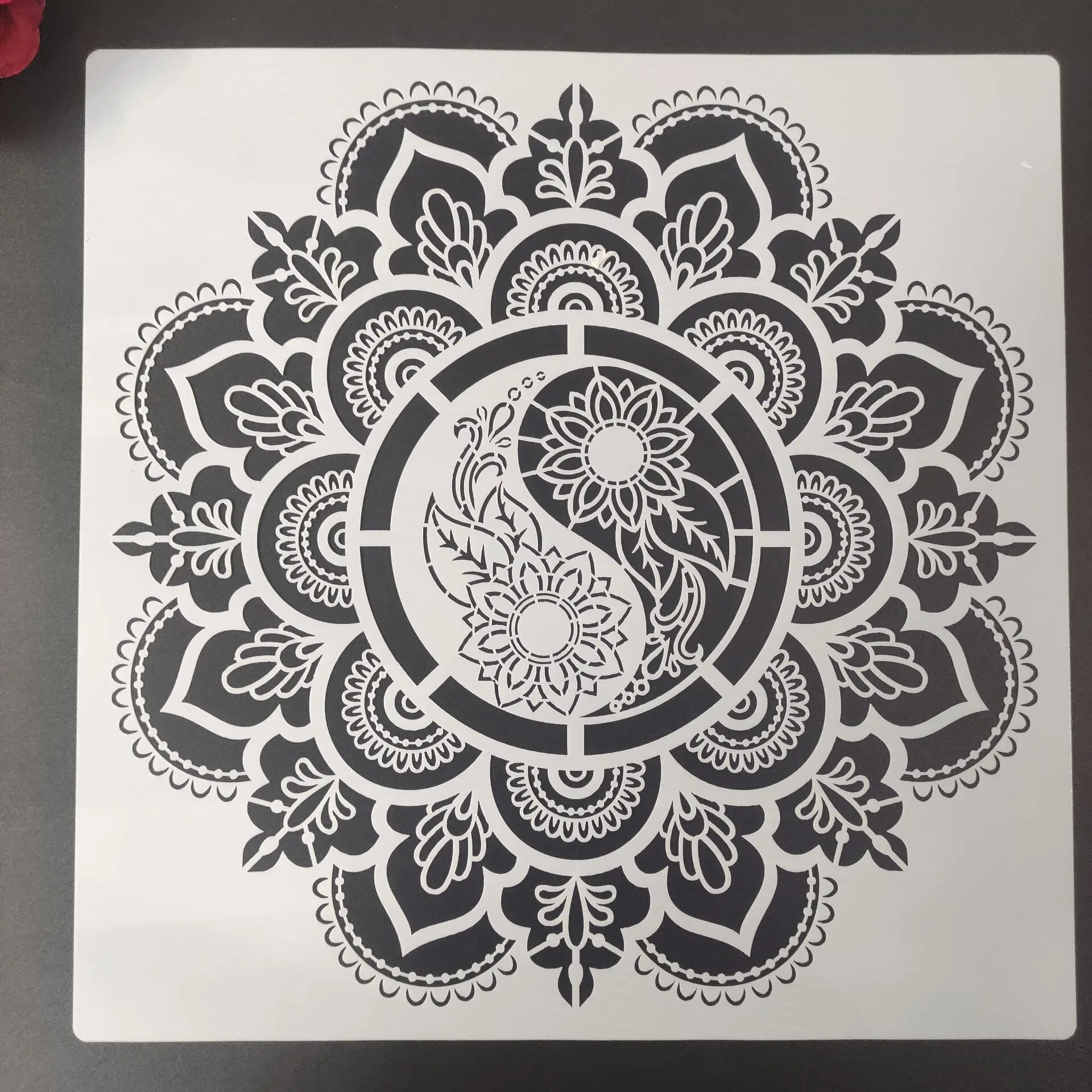 

30 * 30cm Mandala DIY Layering Stencils Wall Painting Scrapbook Coloring Embossing Album Decorative Template for walls N55