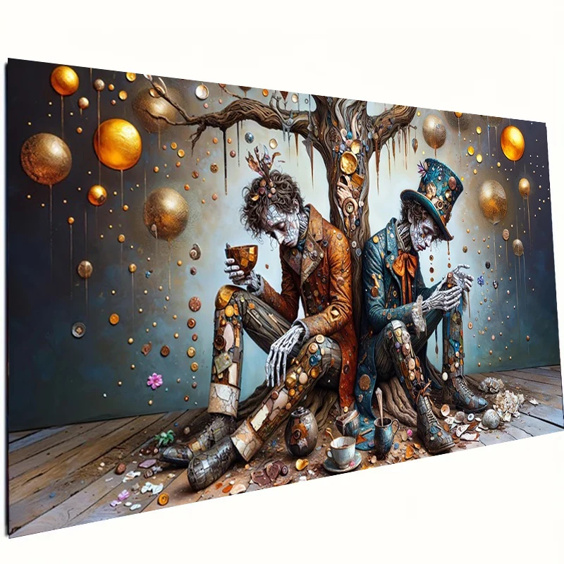 

Зачарованный грустный человек, любовник, алмазная живопись, новинка 2025 года, большой размер, полный квадратный круглый портретный пейзаж, алмазное искусство, стразы