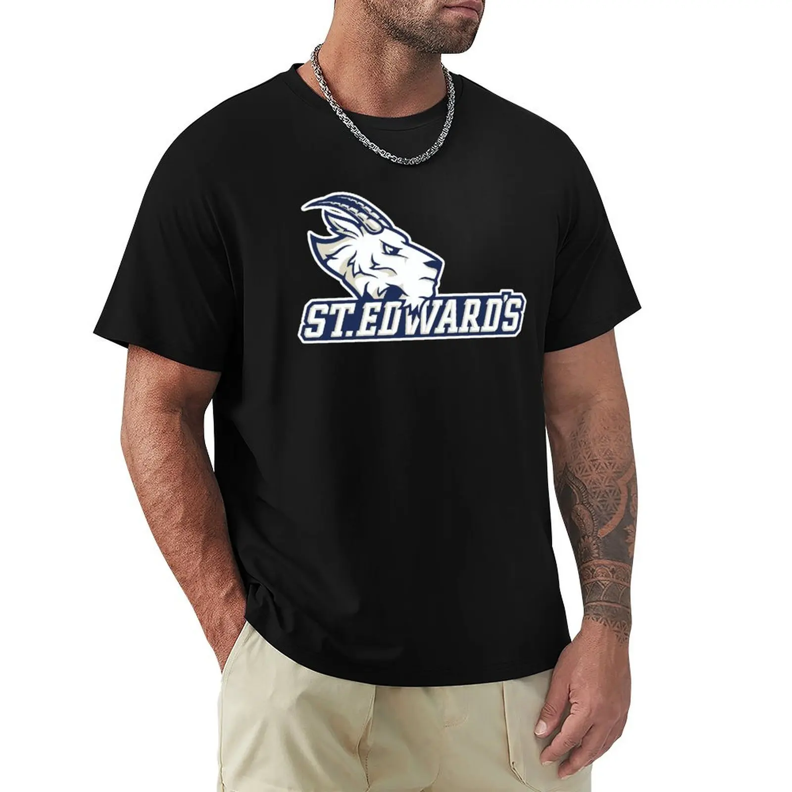 

Футболка Университета Святого Эдварда, одежда в стиле аниме, футболка, мужская рубашка в стиле аниме, толстовки, мужские