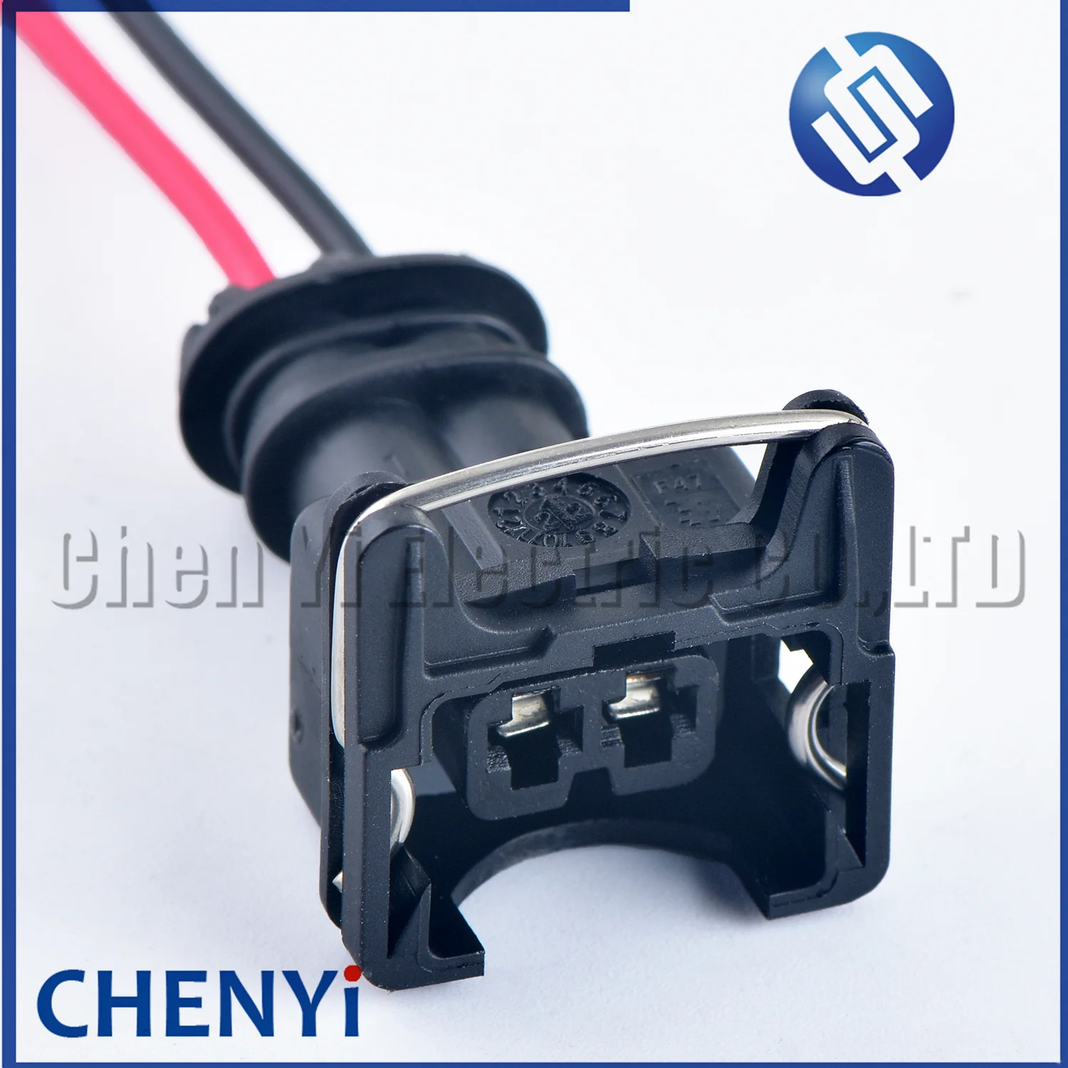 2 Pin efi series female Nozzle Ignition Coil Water Temperature Sensor wire  Plug connector EV1 282762-1 282189-1 with 15cm wire