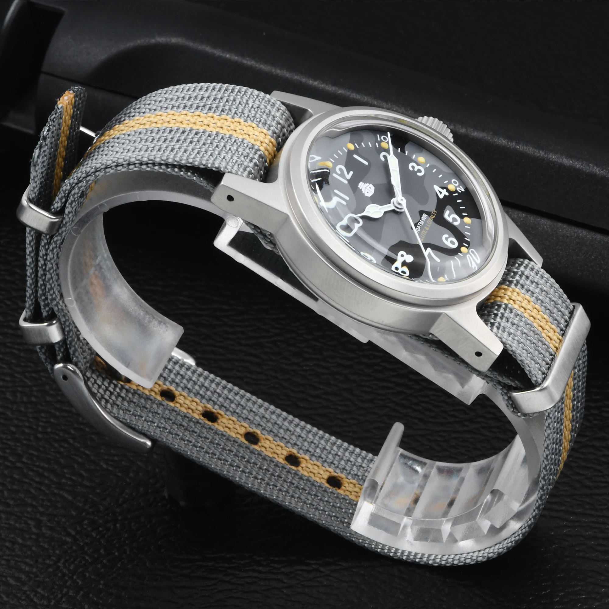 TEKAPO Replica World War II Re - Canvas Strap Watch recension och pris