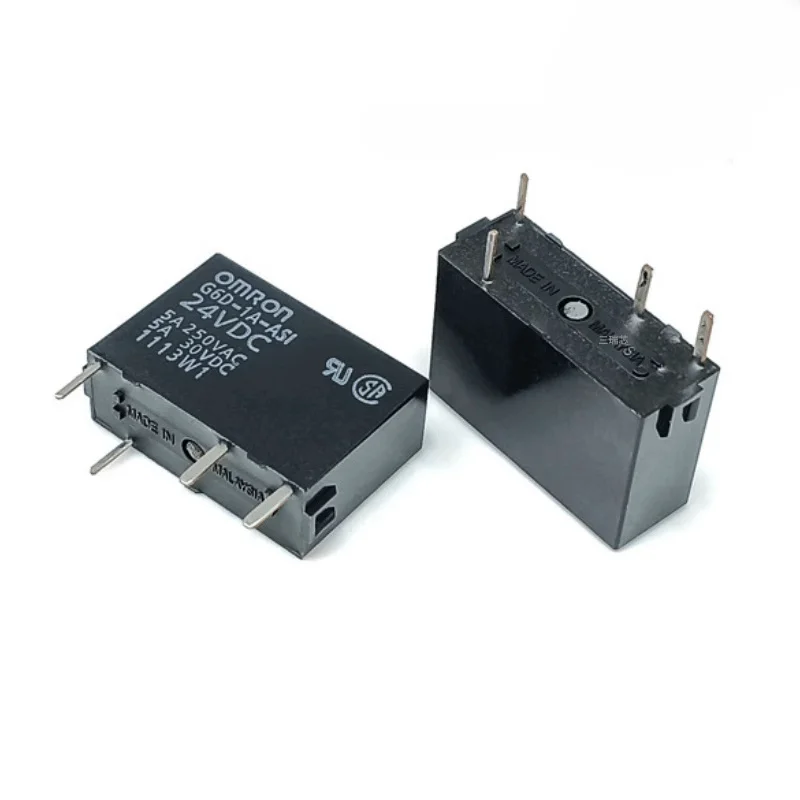 Omron Original Genuine Power Relay G6D-1A-Asi 5Vdc 12Vdc 24Vdc