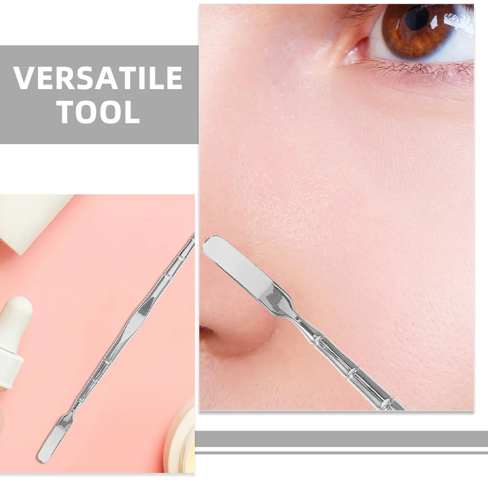 Dual Head Mee-eter Verwijdering Tool Roestvrijstalen Gezicht Exfoliator voor Mee-eters en Whiteheads Huid Scrubber Gezichtsreiniger