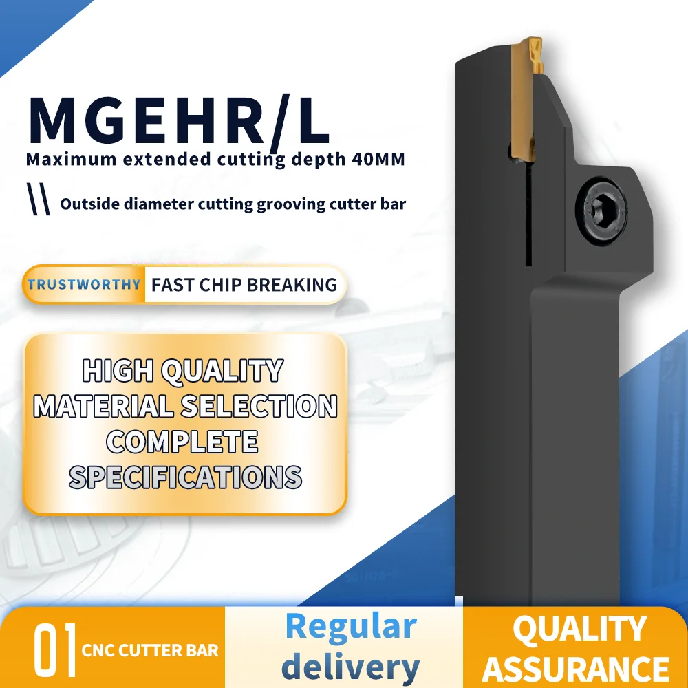 JTFull Series Grooving Tool Holder MGEHR1212MGEHR1616MGEHR2020 MGEHR2525 Carbide Grooving Insert MGMN150 MGMN200 MGMN300 MGMN400