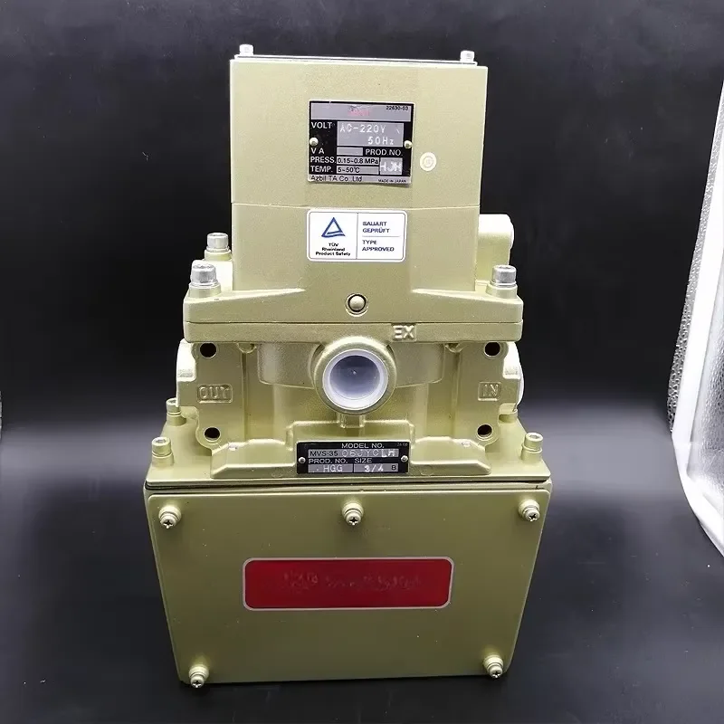 1PC for TACO double solenoid valve MVS-3506JYCL pneumatic safety valve for MVS3504 3510 3512YCL YCG