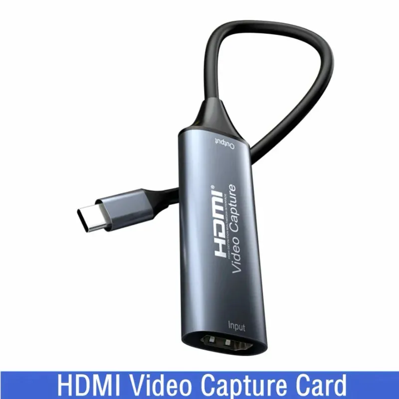 Адаптер видеозахвата HDMI-USB 2,0, USB 3,0, 4K, 30 Гц