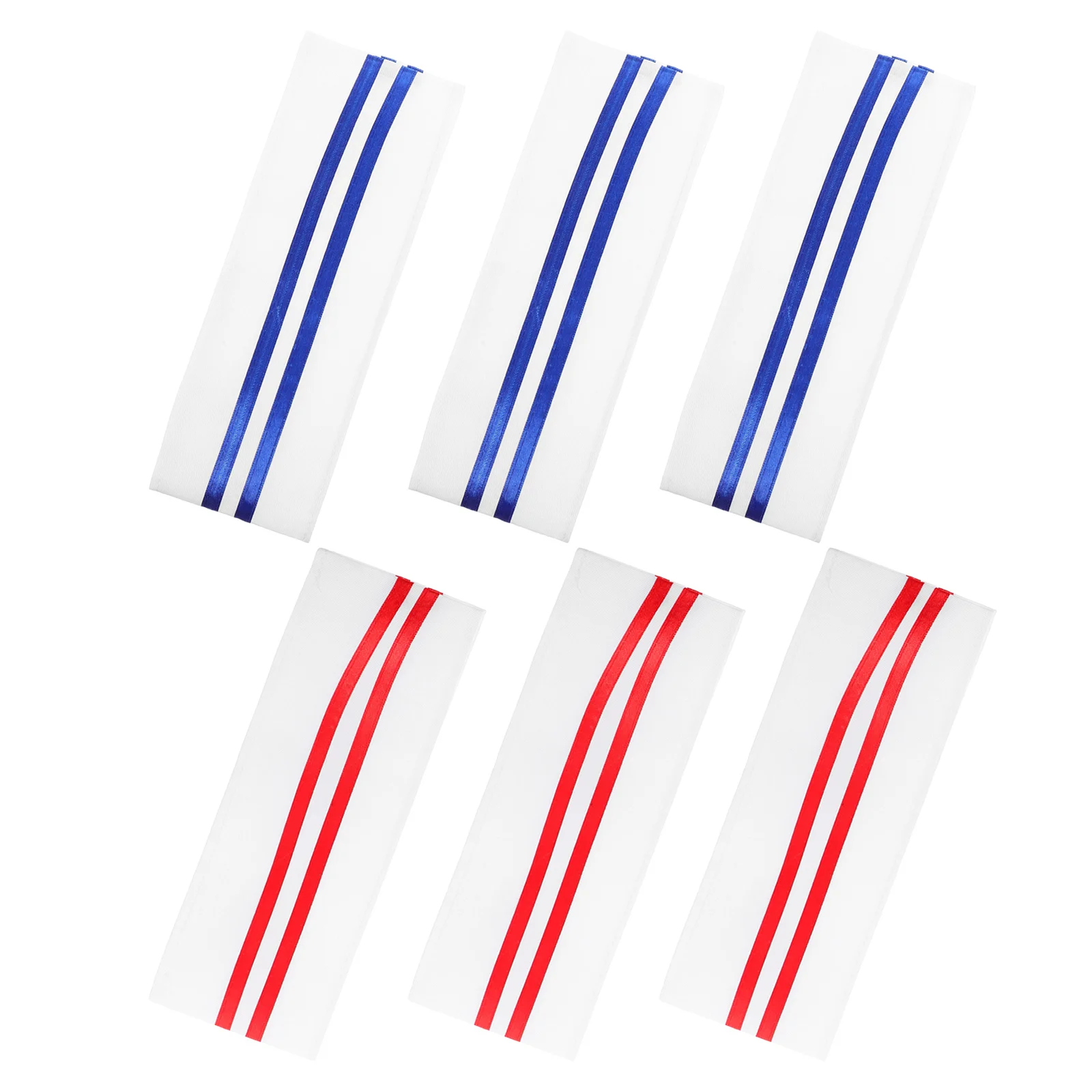 Gorro de Chef Unisex, gorro de cocina de poliéster reutilizable para restaurante, hornear, cocina, servicio de comida, Ropa de Trabajo, cómodo y transpirable, 6 uds.