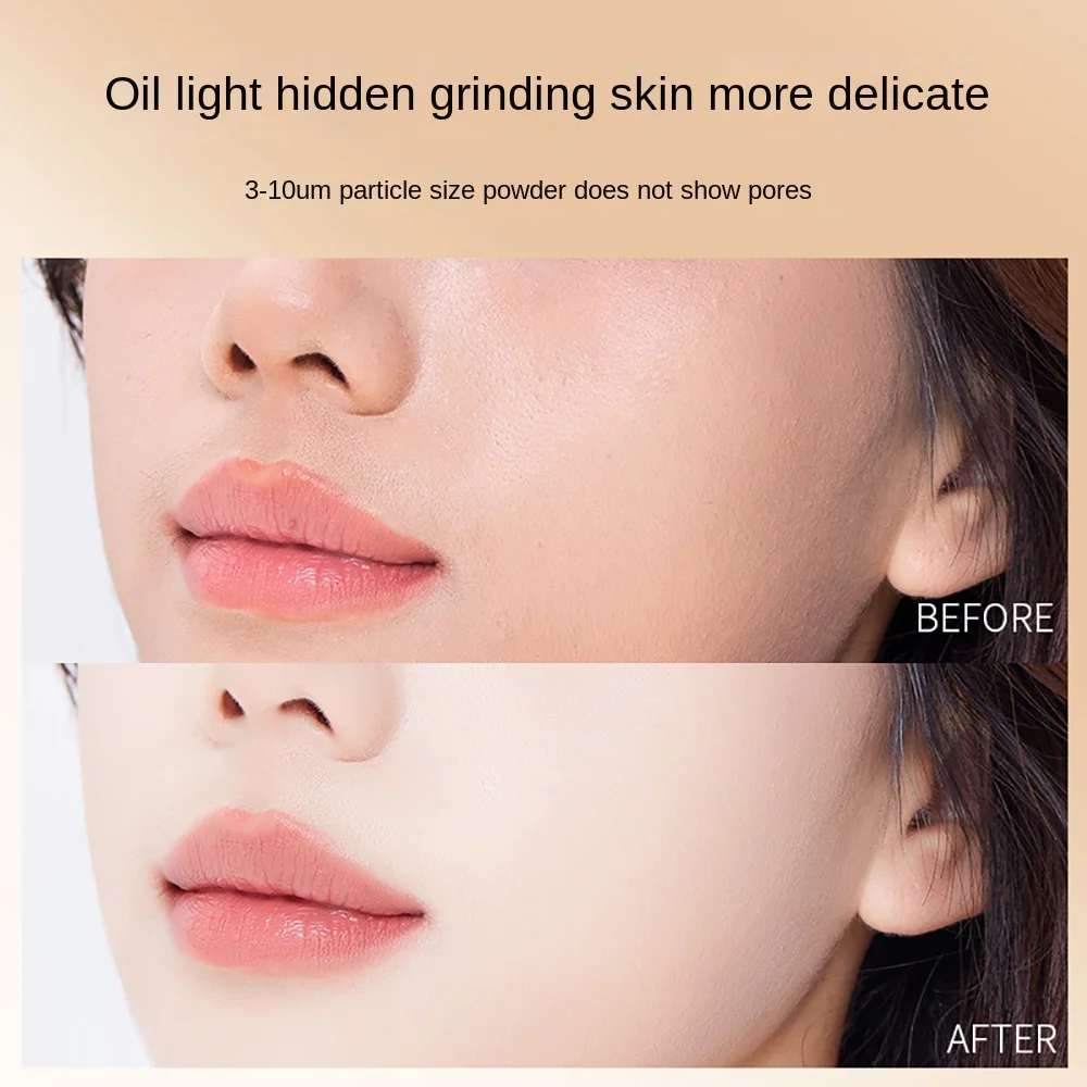 Matter, weicher Fokus, gepresster Puder, wasserfest, schweißfest, Make-up-Einstellung, Pfannkuchen, Ölkontrolle, Aufhellung, Set-Up-Puder, tägliches Make-up