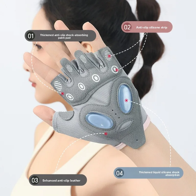 

Новые дышащие противоскользящие износостойкие перчатки для активного отдыха, велоспорта, унисекс, без пальцев