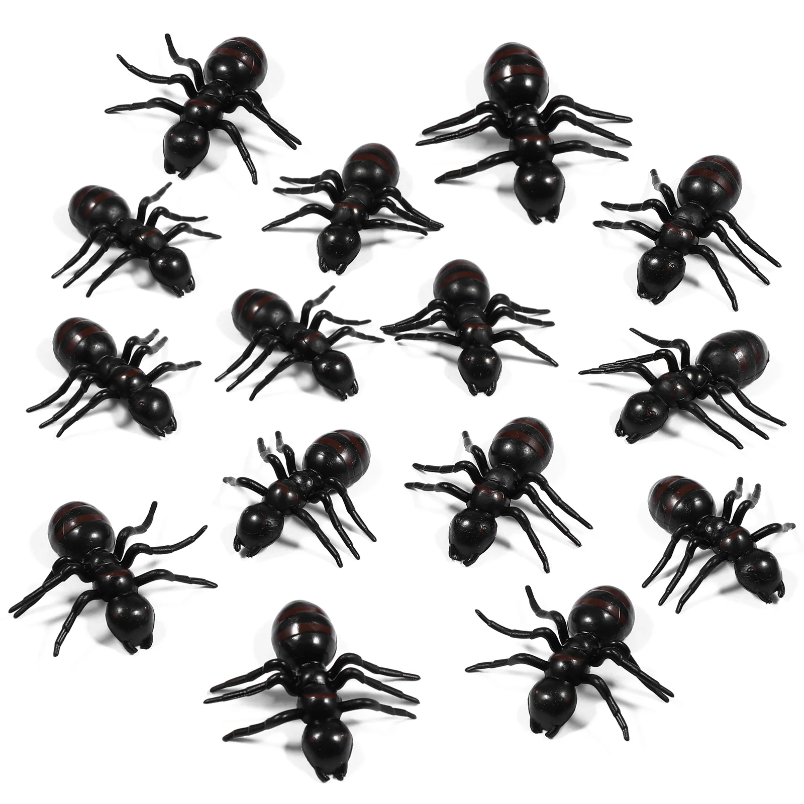 

50 PC Animal Toy Halloween April Fools Day Toys Fold Simulation Fake Big Ant Small Gift Accessories Model Toddler Child