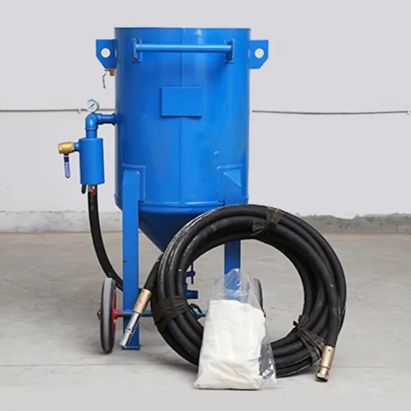 

Беспыльное пескоструйное оборудование Промышленное пескоструйное оборудование для продажи Сверхмощная конструкция Длительный срок службы