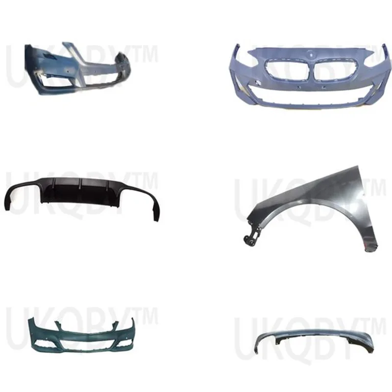 Decorative front bumperA2518800347 51117457401 A2048853938 A2518800506left A2518800606right A2048806347  51128052454