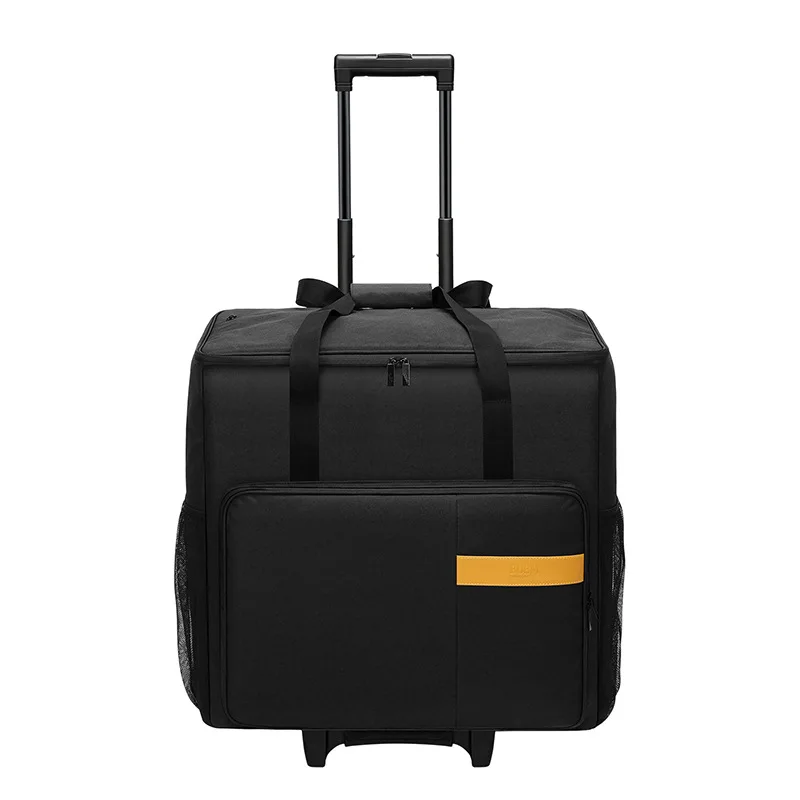 Desktop PC Computer Travel Storage Carrying Case Bag with Wheels for Computer Main Processor Case Monitor Keyboard and Accessori