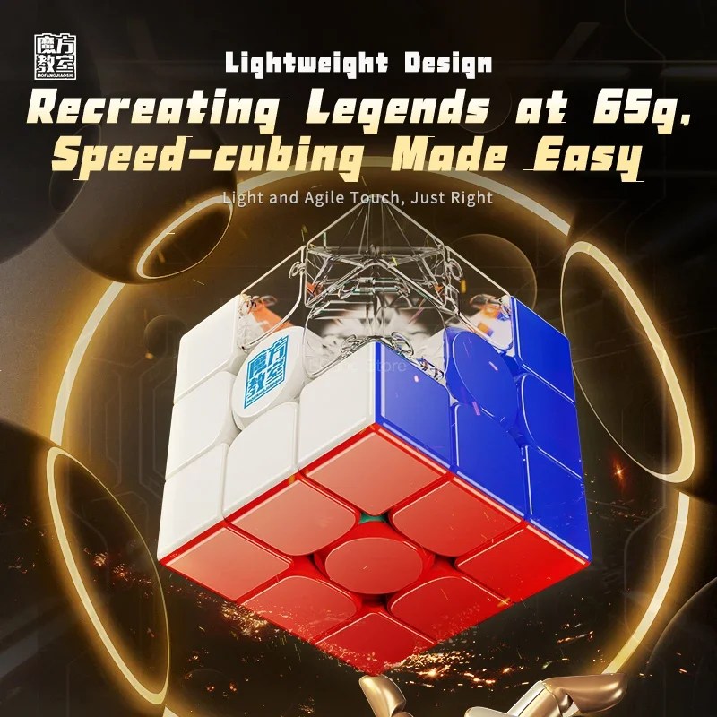 [Picube] MoYu RS3M V5 3x3 Magnetic Magic Cube Professional Cubo Magic Speed 3x3x3 Cube RS3M Moyu Cubing Puzzle Toys