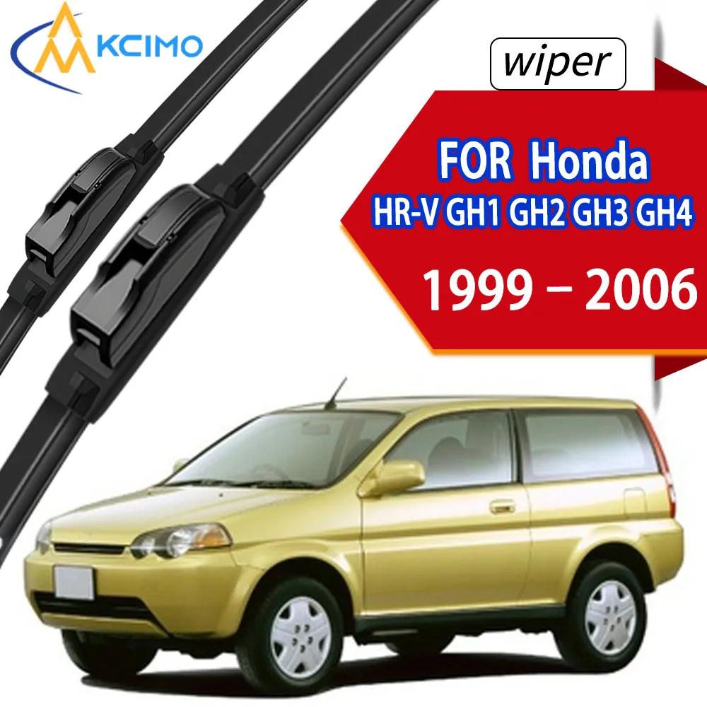

2Pcs Premium Wiper Blades for Honda HR-V GH1 GH2 GH3 GH4 1999-2006 - Silent, Streak-Free OEM Fit