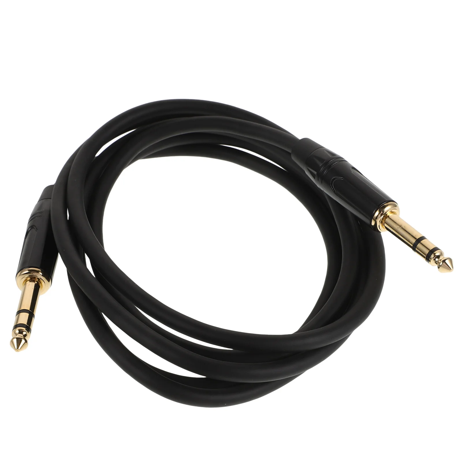 

6.35mm Male to Male Audio Cable Reliable Electric Guitar Amp Cable for Mixer Guitar Amplifier Connection Instrument Cables