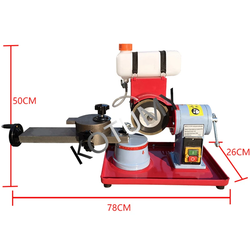 220V Manual knife grinder sharpener carbide circular saw blade grinding equipment small gear grinding machine