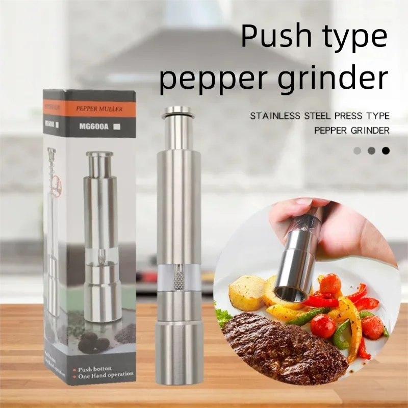 

Измельчитель для большого пальца из нержавеющей стали, ручная мельница для специй из нержавеющей стали, кухонная утварь, артефакты, искусственная приправа