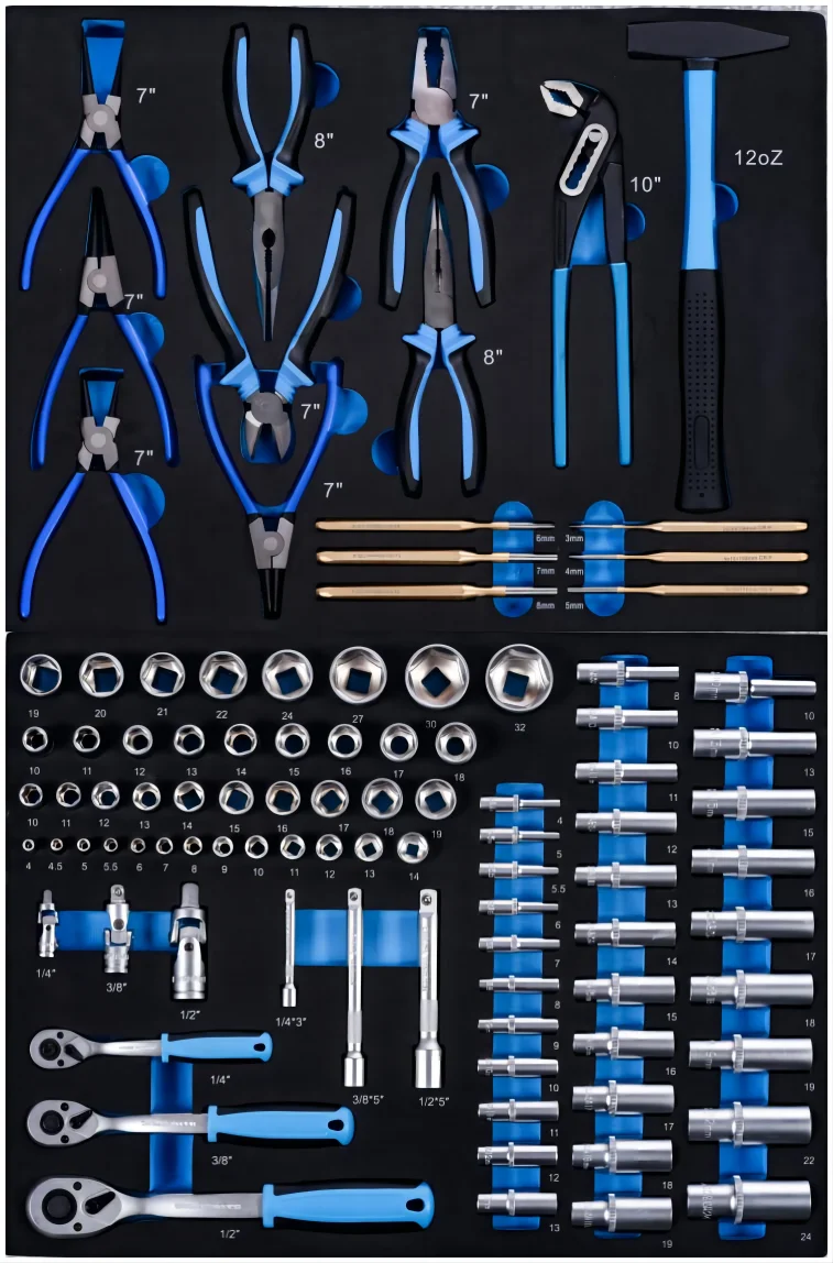 D-299 6 drawers 300+ pcs hand tool sets