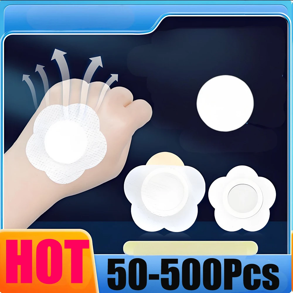 

50-500 шт. сменные одноразовые касторовые масла, самоклеящиеся клейкие наклейки для пупка, устойчивые к просачикам защитные приспособления для пупка