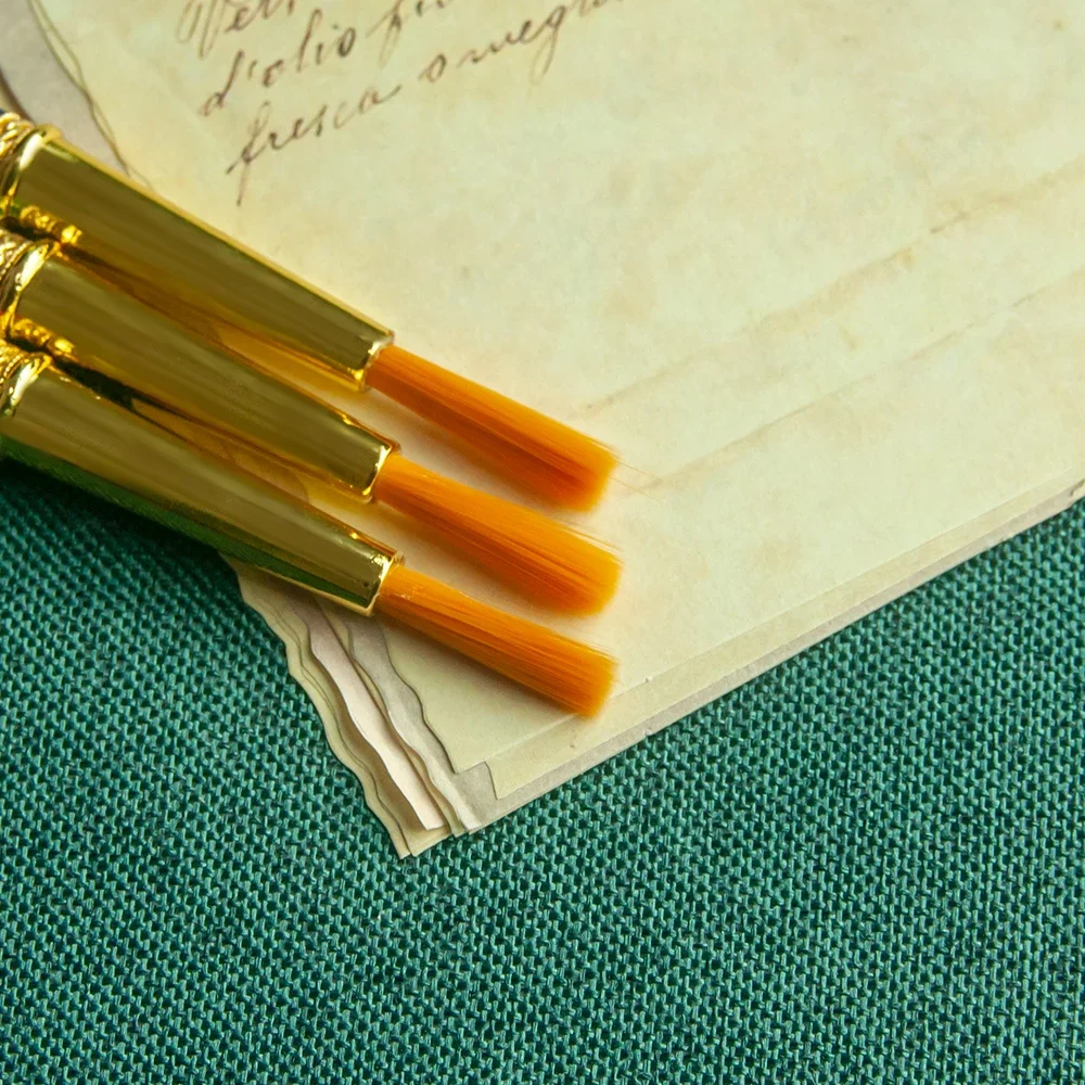 HTISOK 3-teiliges orthodoxes Stiftset, religiöse Schreibutensilien, emailliert und mit goldenen Akzenten verziert, ideal als Geschenk zum Gebet. – Detail 14
