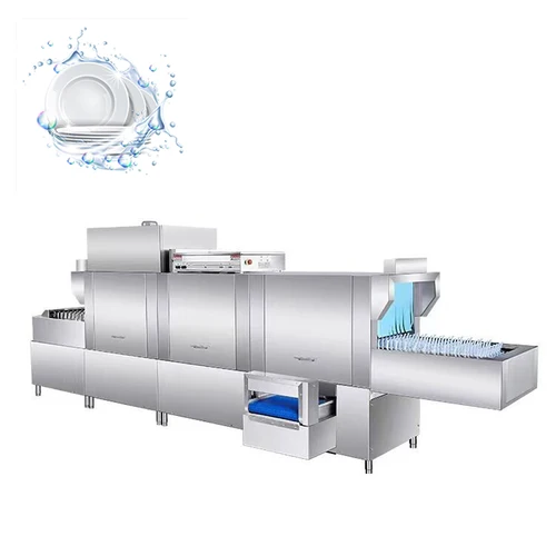 대형 자동 식기 세척기, 컨베이어 조리대, 레스토랑 식기 세척기 