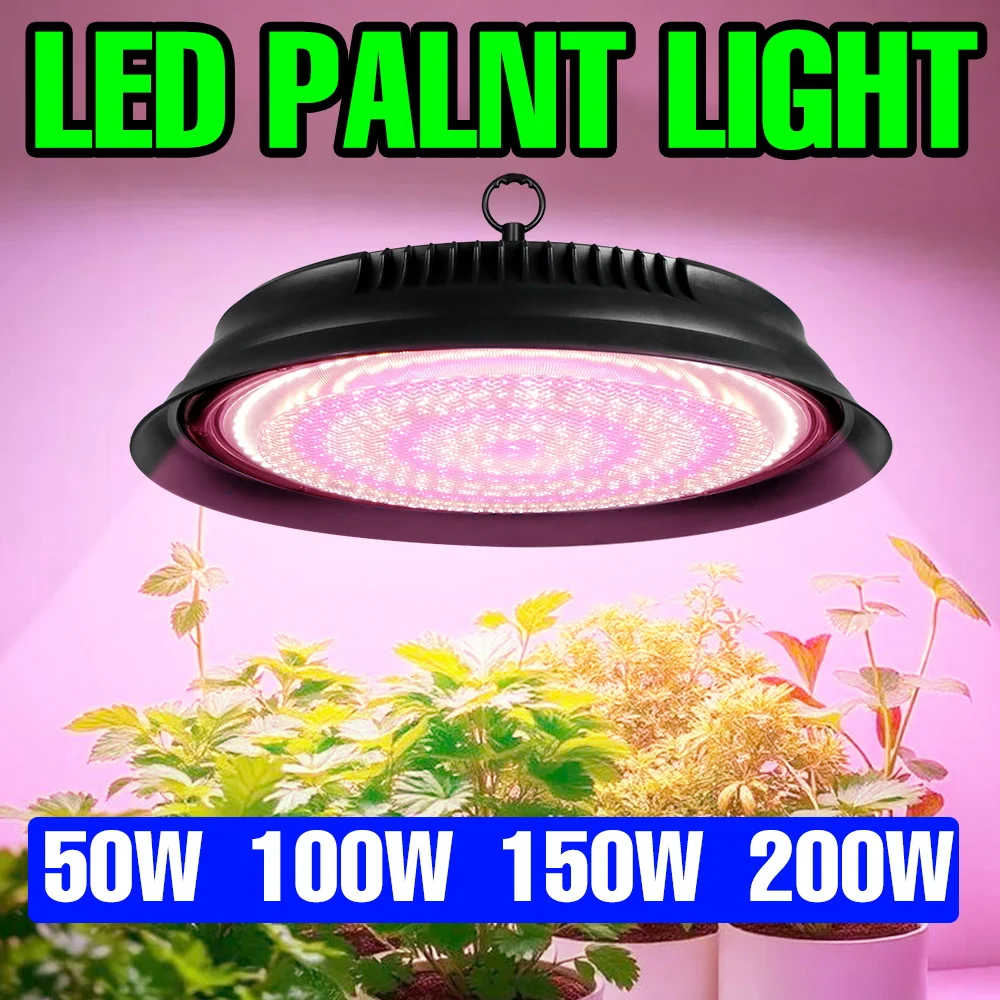 250W Full Spectrum LED Grow Light Plant Cultivation Lamp Greenhouse Tent Vegetables Fruit Potted Flower Fill Lighting US/EU Plug