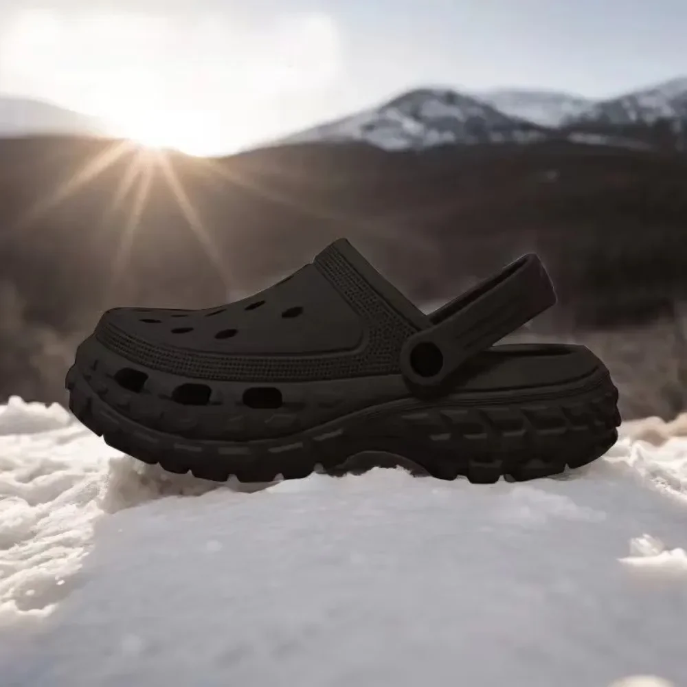 

Новинка 2024 года, мужские тапочки, уличные садовые сабо, мужская повседневная обувь, модные роскошные сандалии, удобные домашние мягкие тапочки