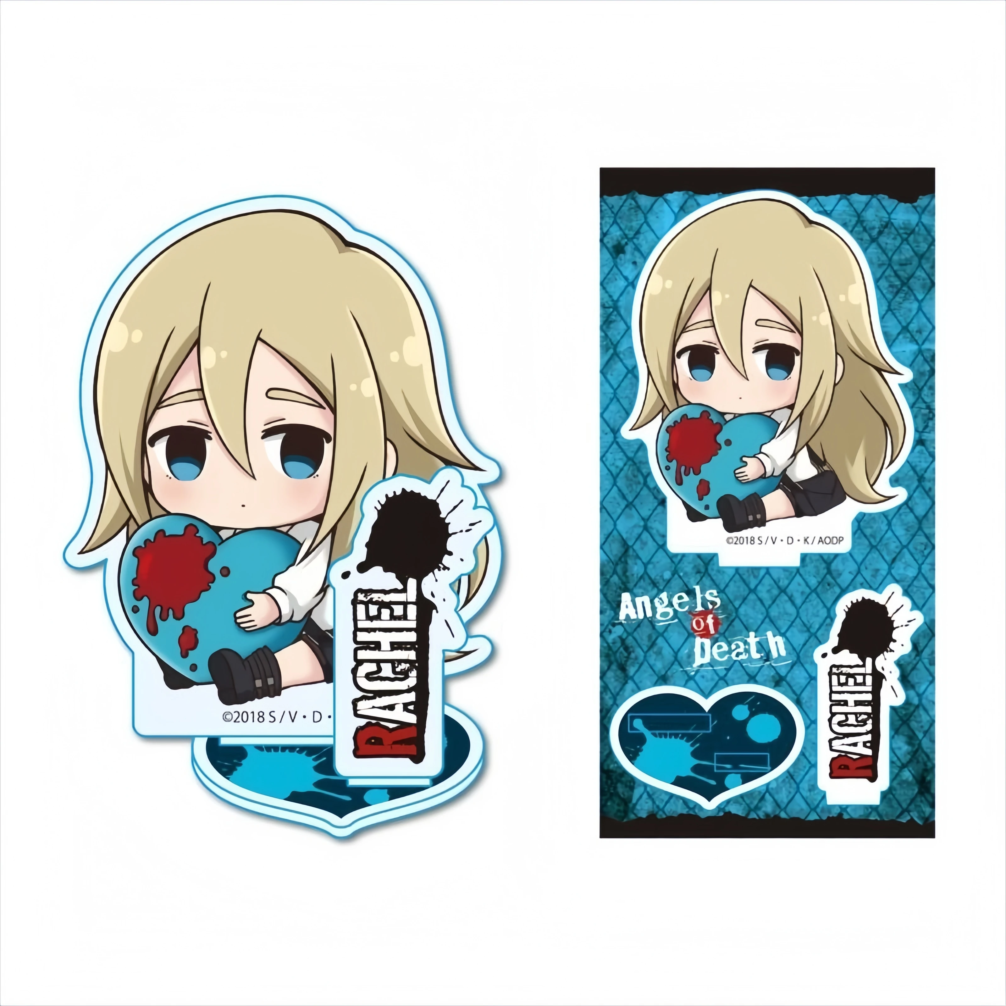 Anime Angels Of Death Ray&zack Acrylic Stand Acrylic Figure Stand Model Plate Stand Desk Decorations Keychains 10CM
