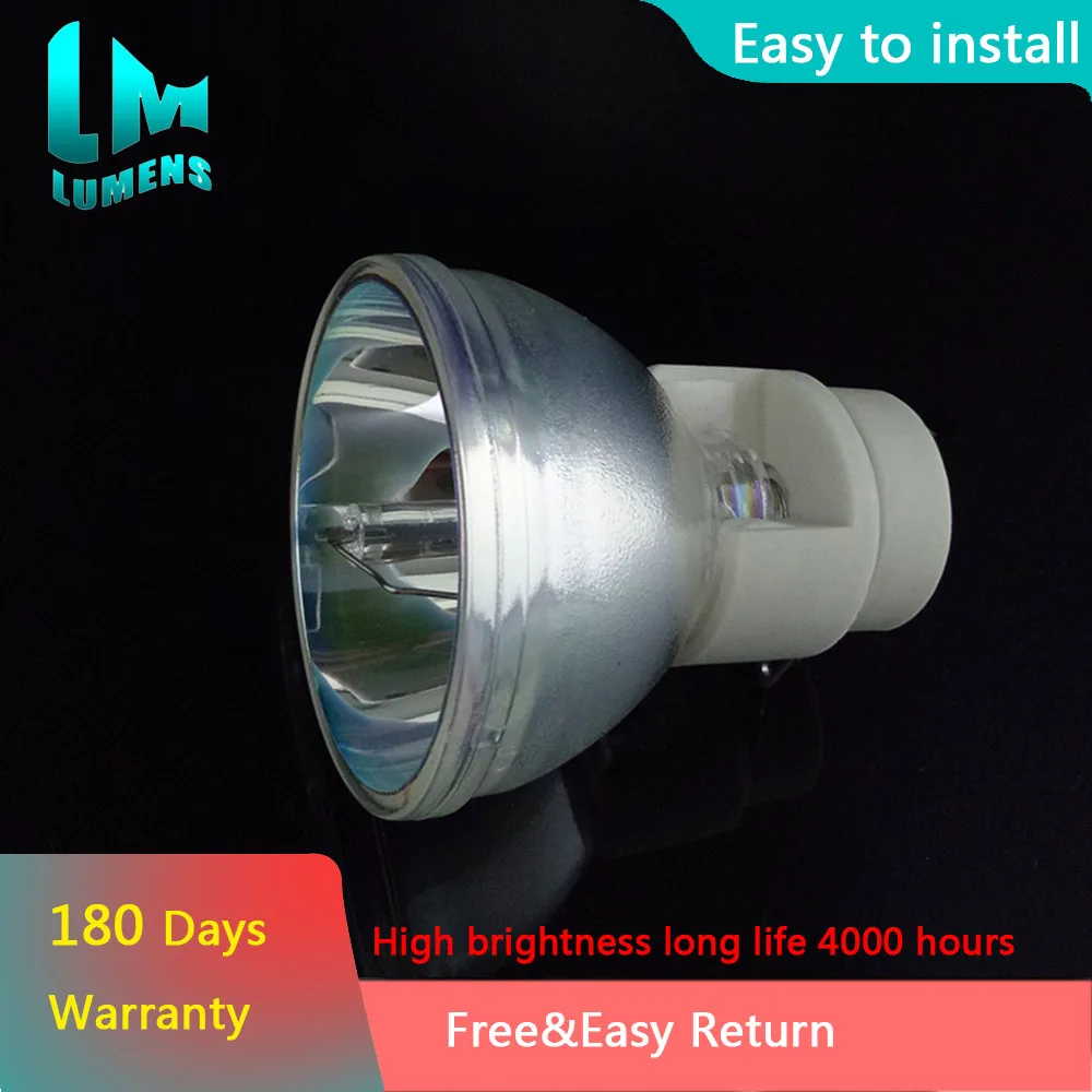 Alto brillo 5J.J0705.001 P-VIP 230/0,8 E20.8 para BENQ MP670 W600 W600+ (sin mercurio, alimentado por LED)