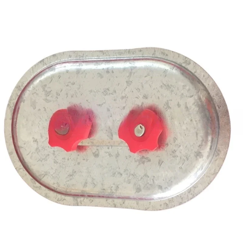 

Ventilation equipment plane circular arc, maintenance port plane, circular arc maintenance door