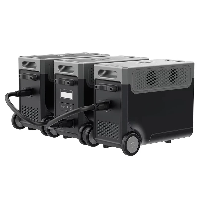 Emergency Use Main Station Expanded 3840wh Capacity off Grid Solar Power Generator Battery Storage System