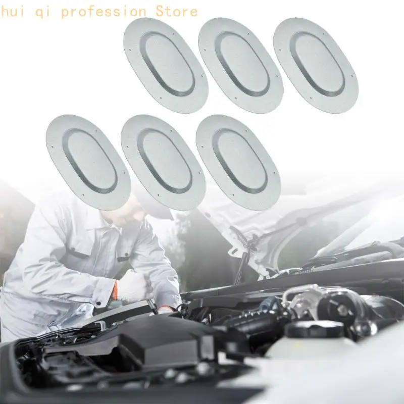 Kofferraum-Ablauföffnungs-Abdeckungsset, 6-teiliges Service-Hardware-Set aus Edelstahl H8WE – Detail 3