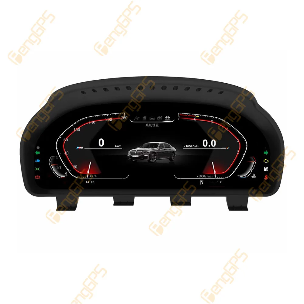 

12,3-дюймовый цифровой кластерный одометр, экран для BMW 5 5GT F07 F10 F11 2009-2016, ЖК-дисплей, приборная панель, виртуальный измеритель скорости кабины, автомобиль
