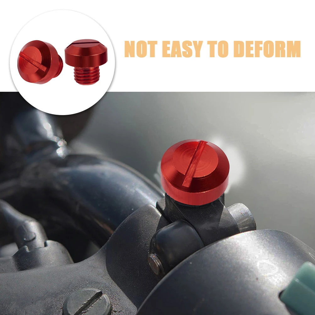 

5 Pcs Motorcycle Mirror Screws Durable Rearview Hole Motorcycle Accessories Plugs Easy Install Side Accessories
