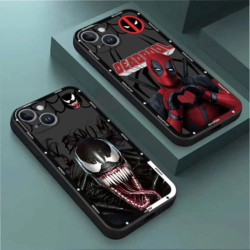 Marvel Super hero Cool Cover Luksusowe, matowe, miękkie etui TPU na telefon do Google Pixel 6 Pro 7a 6a 8 Pro 7 Pro