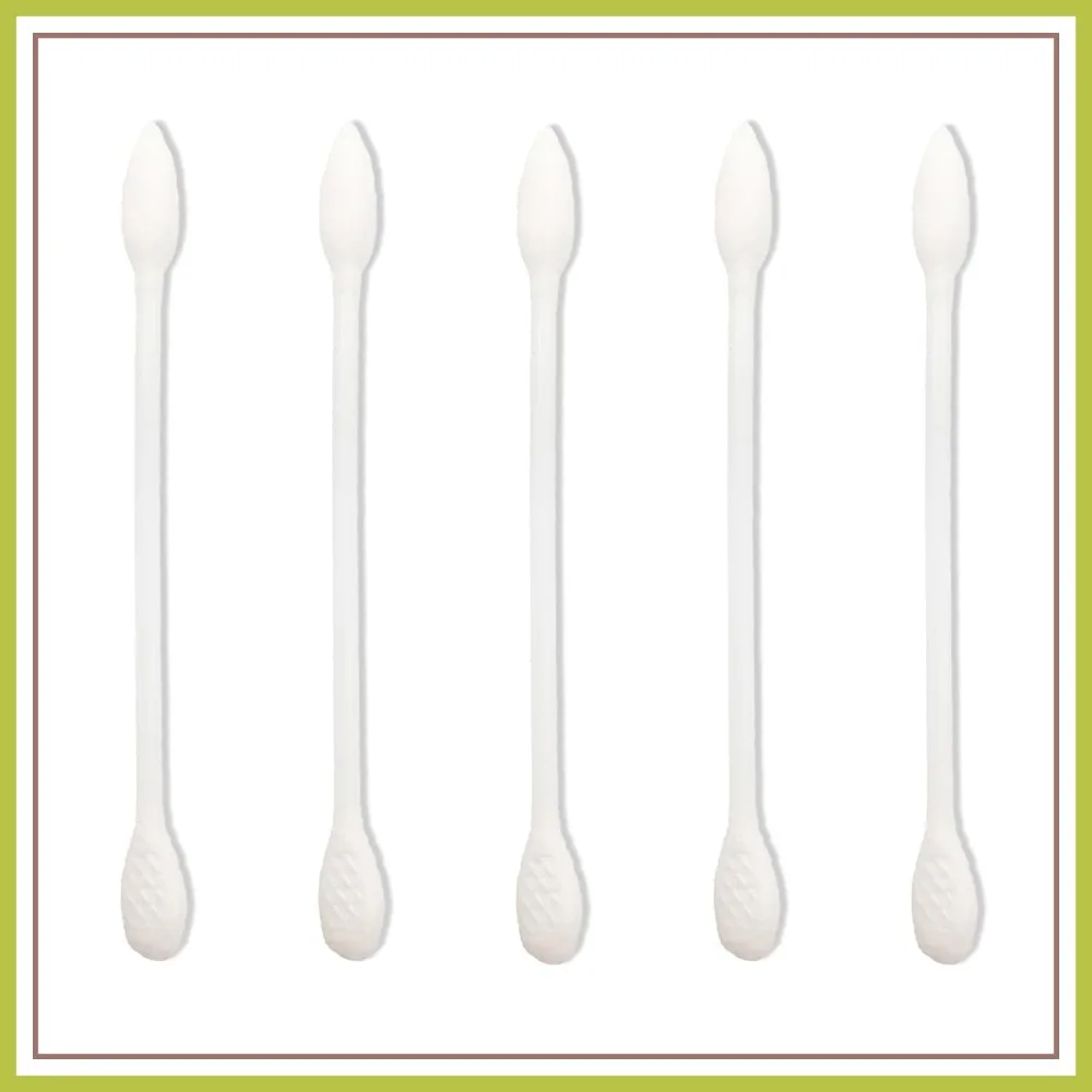 

900pcs Precision Cotton Swabs, Pointed & Flattened Tip Cosmetic Applicators