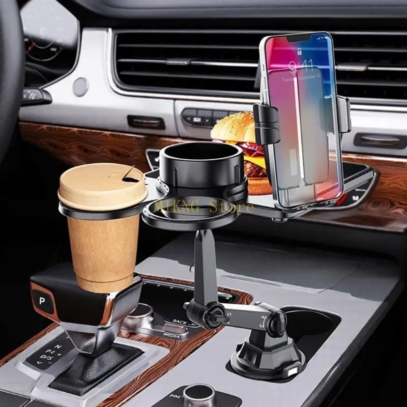 안전한 자동차 컵홀더 전화 크래들 랙 홀더 편리한 사용을 위한 확장 가능한 베이스 베스트 세일