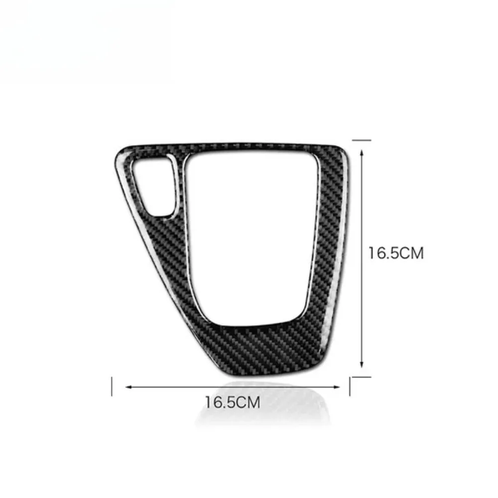 Center Console Gear Shift Panel Cover Carbon Fiber Sticker For BMW 3 Series E90 E91 E92 E93 2005-2012 Car Interior Accessories