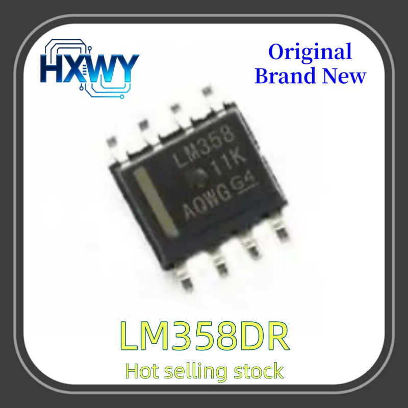 (10/50 pieces) LM358DR LM358 SOP-8 Operational Amplifier New Electronic Parts Fast Delivery High Quality In Stock