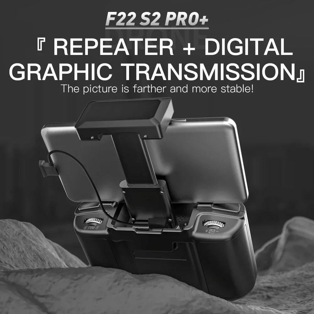 Nowy F22s2 PRO Drone 2-Axis Gimbal 4K HDR ultra clear Camera GPS Optical Flow Laser Unikanie przeszkód Bezszczotkowy Dron Toy