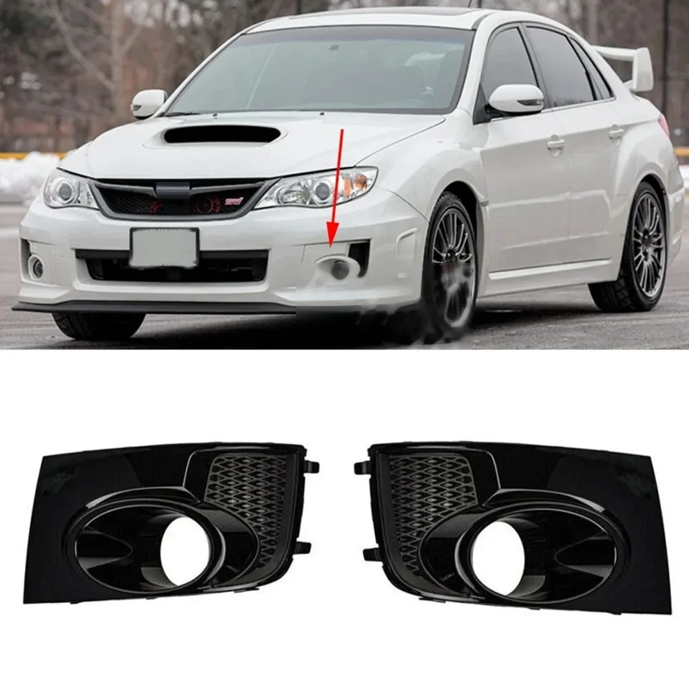 

Fog Light Cover Bazel Grilles Fog Lights Lamp Frame Covers For IMPREZA ForWRX For STi Right & Left Fog Lamp Cap Hood Lid