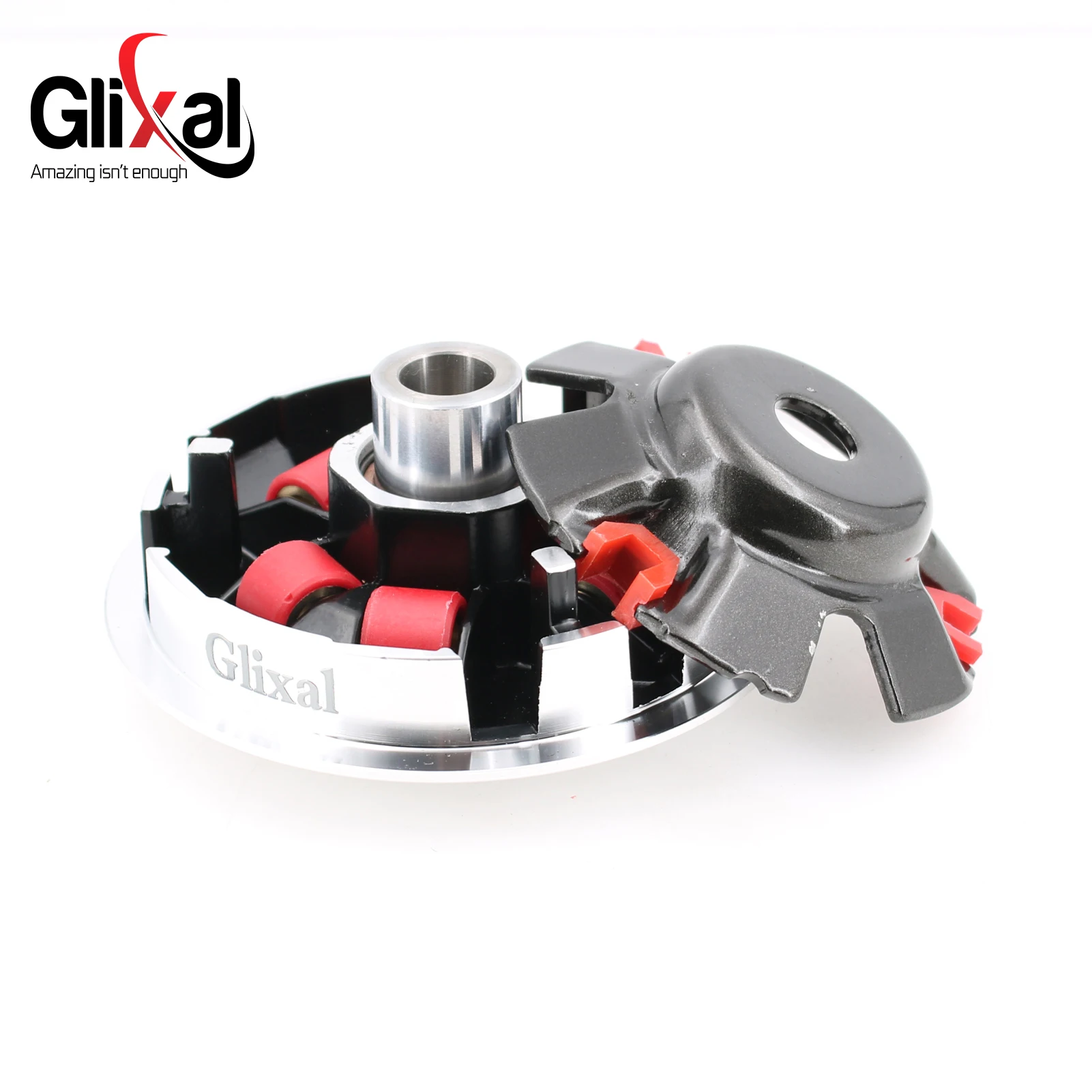 Glixal GY6 125cc 150cc 200cc High Performance Racing Variator Kit with 13 Gram Roller Weights for 152QMI 157QMJ Scooter Engine