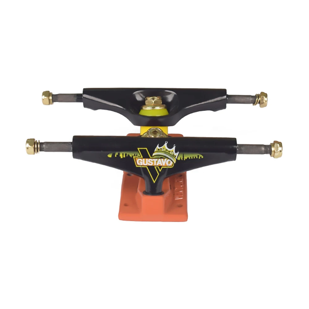 Набор кронштейнов для колес скейтборда, 5-дюймовые кронштейны для рамы скейтборда с маленькой рыбкой, алюминиевые аксессуары для грузовиков, стандартная шортборд Набор кронштейнов для колес скейтборда, 5-дюймовые кронштейны для рамы скейтборда с маленькой рыбкой, алюминиевые аксессуары для грузовиков, стандартная шортборд