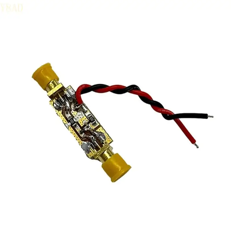 Y8AD WideBand Amplifier RF Amplifier Module Amplifier Board Module Broadband BiasTee 10MHz-6GH SMAThread High Frequency