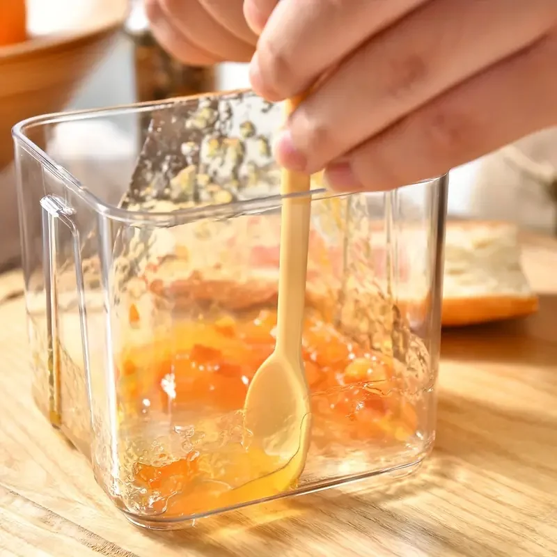 

1pcs Double Headed Spatula Silicone Mini Safety Spatula Jam Butter Cream Cake Spreader Compact Baking Kitchen Tool